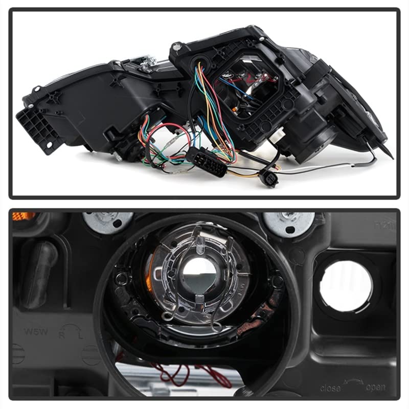 Spyder Auto 5082800 Spyder Lexus GS 300/350 / 450/460 2006-2011 Projector Headlights - Xenon/HID Model Only (Not Compatible With Halogen Model) - DRL LED - Black