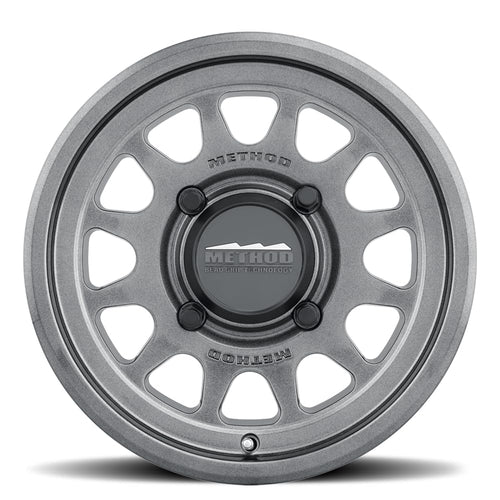 Method Race Wheel 15x10" UTV Bead Grip 4x136, 25mm offset 6.25" Backspace, MR414510471264