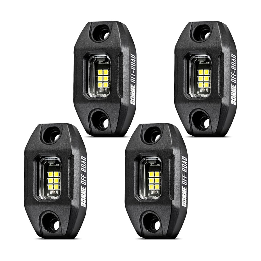 Borne Off-Road Mishimoto Rock Light (4), Short Harness