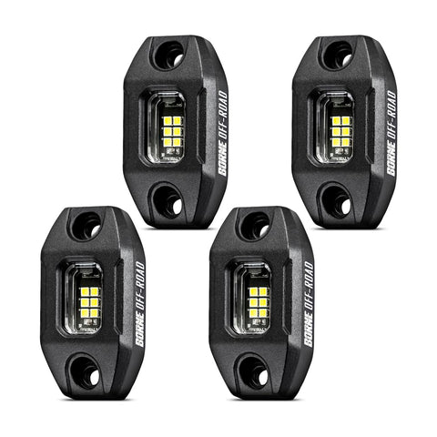 Borne Off-Road Mishimoto Rock Light (4), Short Harness