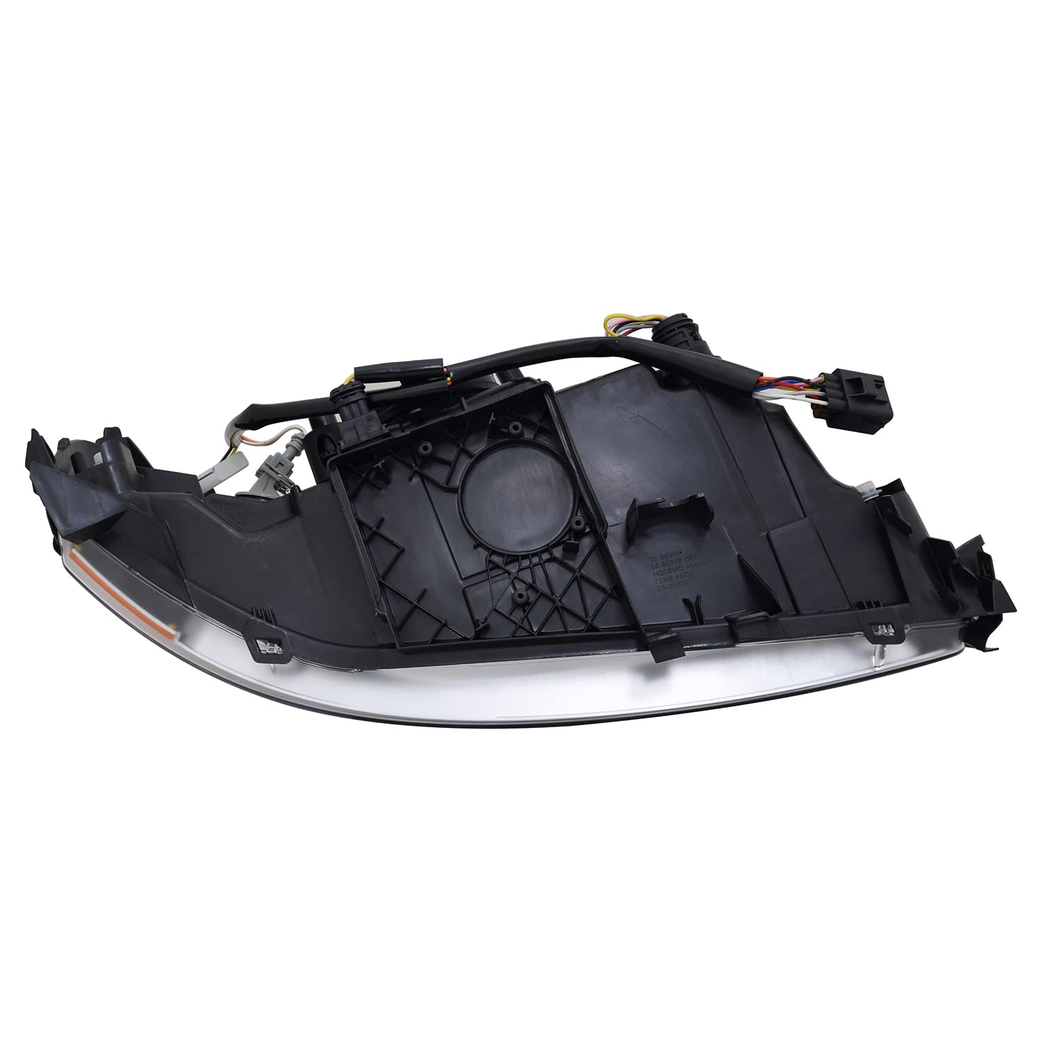 Left TYC Headlight Assembly Compatible with 2005-2007 Volvo V70