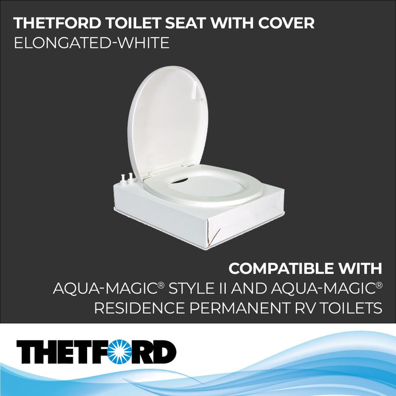 Thetford Seat/Cover Assembly (42178, white