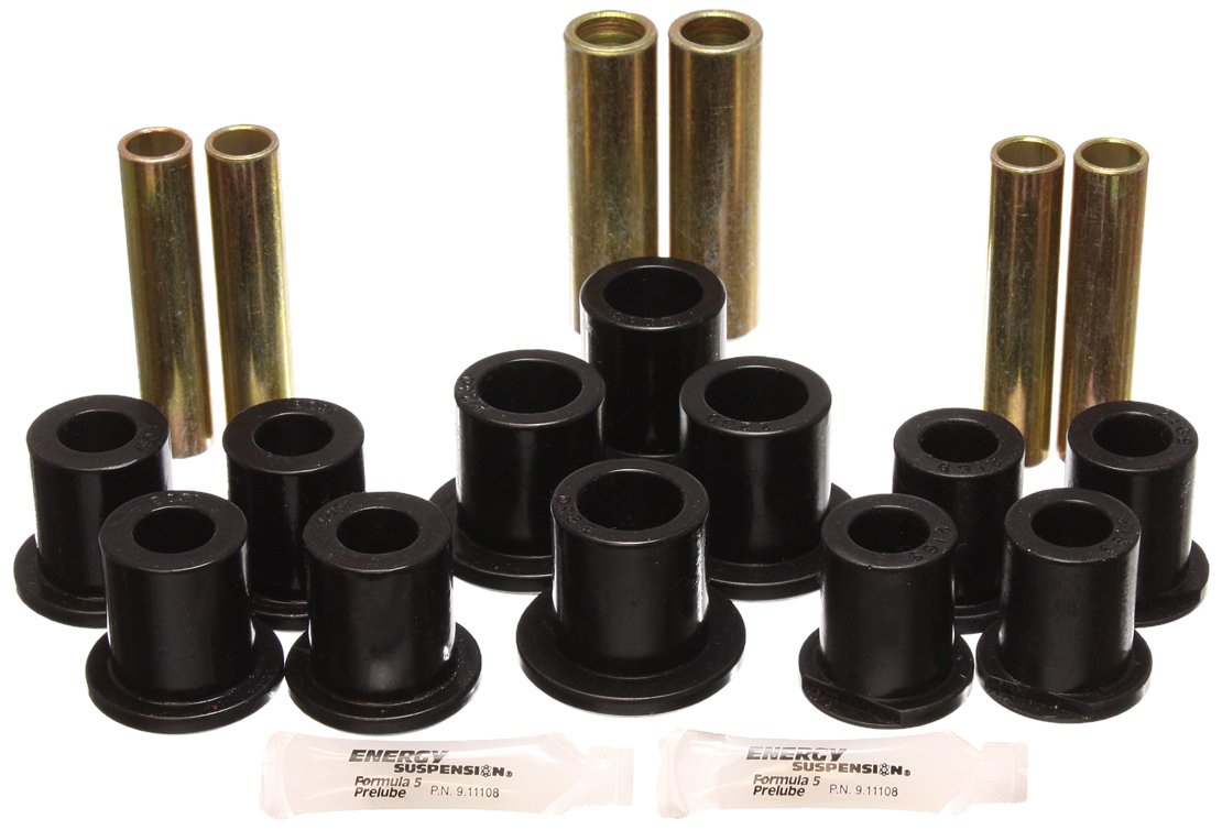 Rear Spring Bushing Complete Set Energy Suspension 4.2145G for Ford