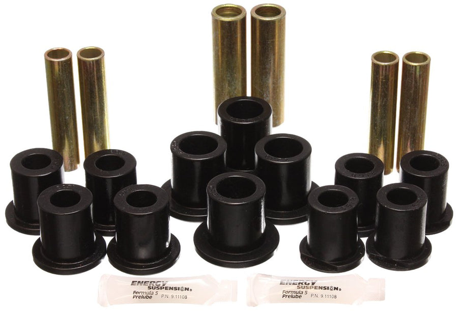 Rear Spring Bushing Complete Set Energy Suspension 4.2145G for Ford