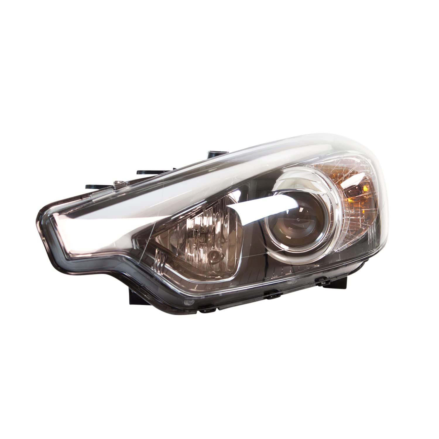 Left TYC Headlight Assembly Compatible with 2014-2016 Kia Forte
