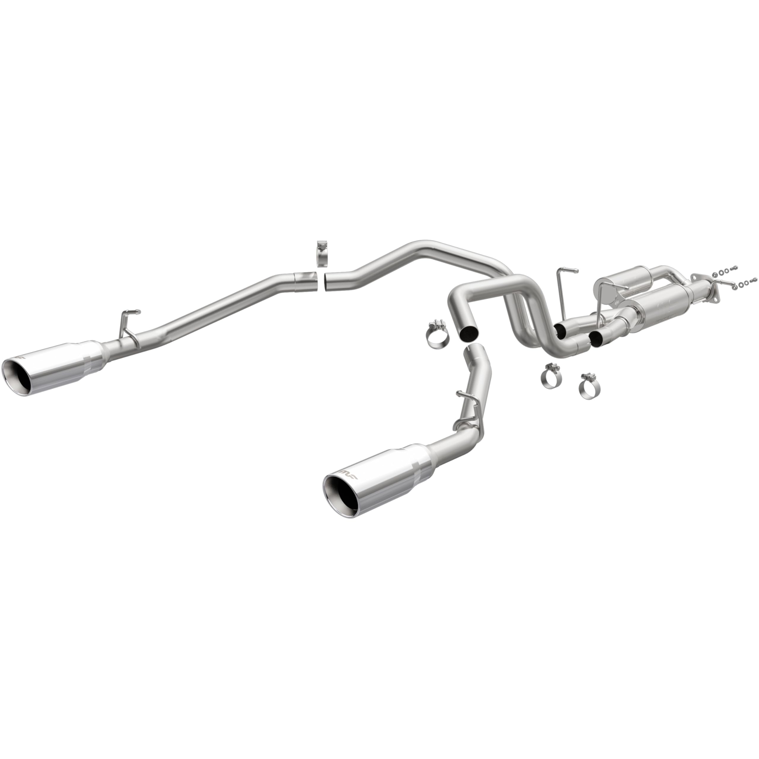 Performance Exhaust System MagnaFlow 19684: Cat-Back, SPEQ Series, For 2025 RAM 1500 I6 3.0L, Dual Split Rear Exit