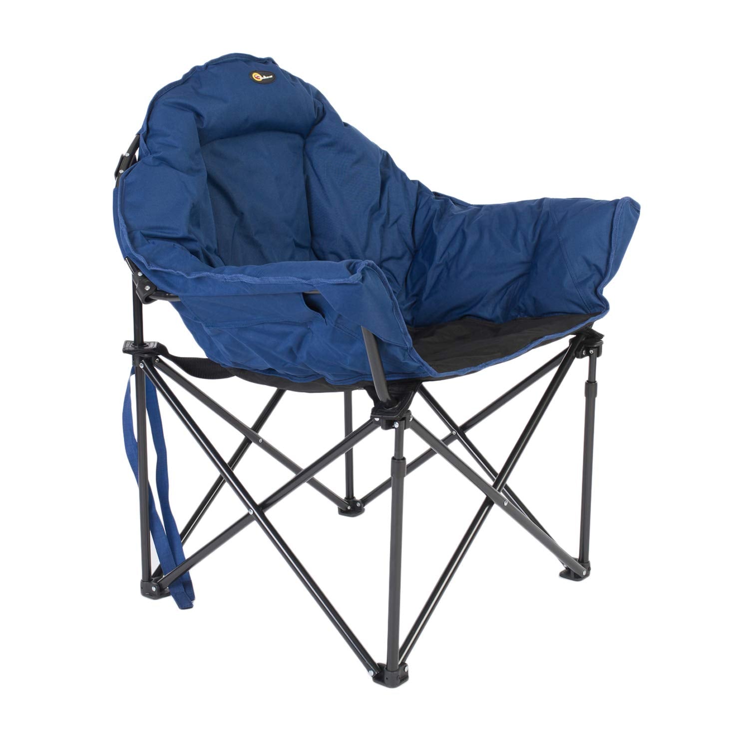 Big Dog Faulkner Bucket Chair, Blue/Black 49575
