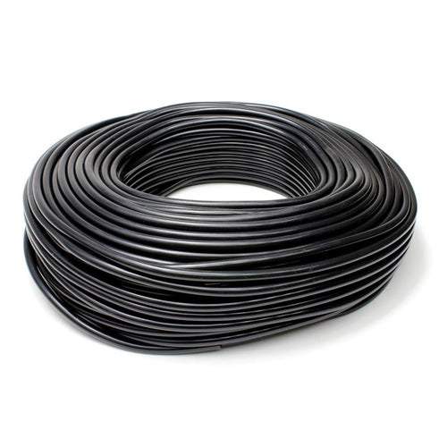 HPS HTSVH35R2-BLKx50 Silicone High Temperature Vacuum Tubing Hose, 9/64" ID, 1.5 mm Wall Thickness, 50 Feet Length, Black