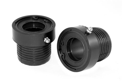 Axle Tube Seal Kit Alloy USA for Jeep Wrangler/Cherokee | Front, Black, Pair | 11106 | Fits 1988-2018 Jeep Wrangler YJ/TJ/LJ/JK; 1993-1998 Jeep Grand Cherokee; 1987-1993 Jeep Cherokee w/Dana 44 Axle
