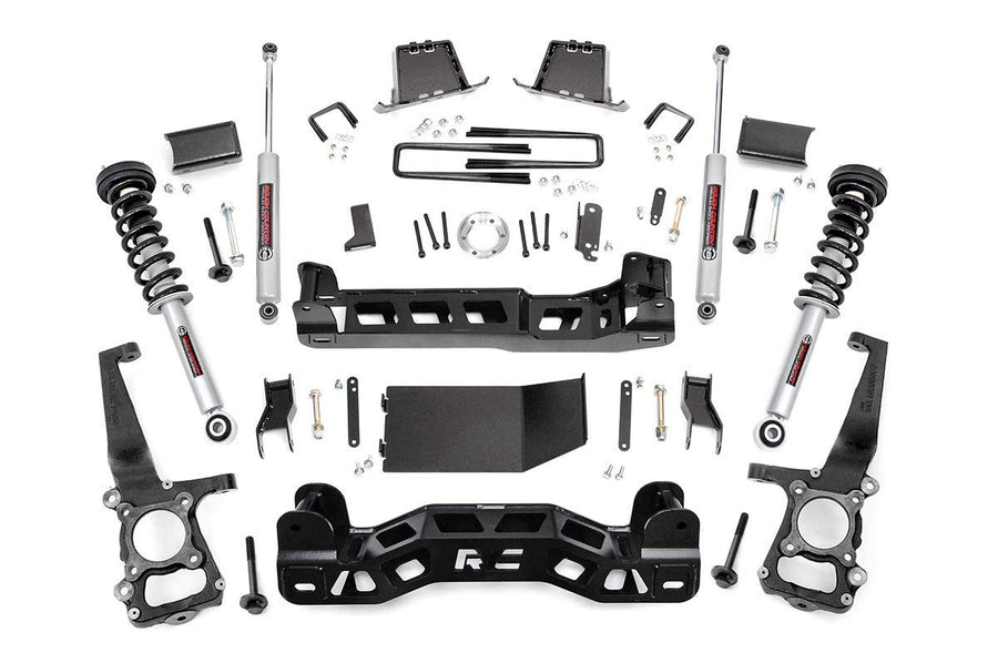 6" Lift Kit Rough Country w/N3 Struts for 2011-2013 Ford F-150 4WD - 57532