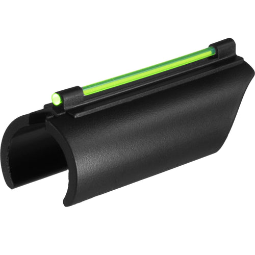 Glo Dot II TruGlo Universal Fiber Optic Sight for Plain Barrel Shotgun, 12 & 20 GA/Green Fiber Low-Profile All-Metal Construction