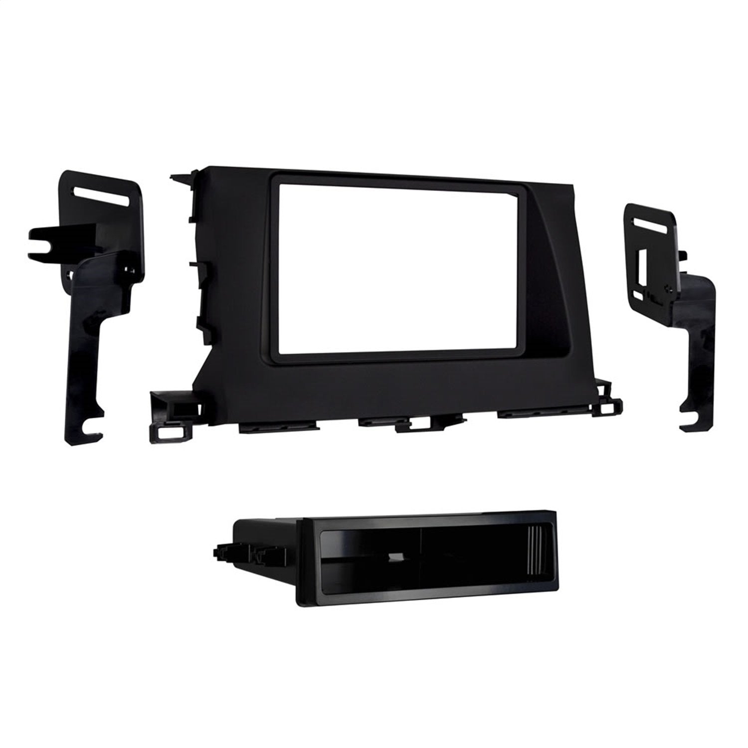 Metra Single DIN 99-8248B Dash Kit for Select 2014- Toyota Highlander Vehicles (Black)