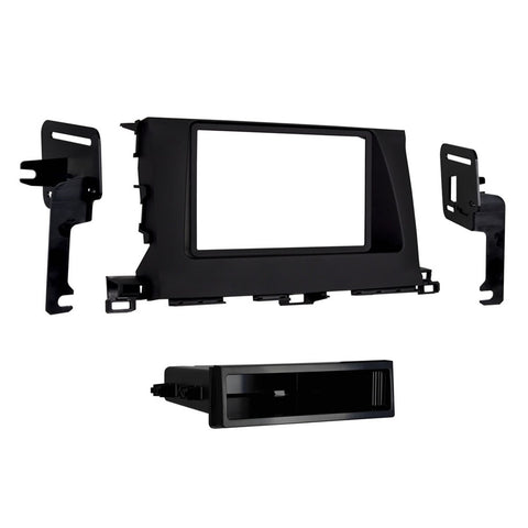 Metra Single DIN 99-8248B Dash Kit for Select 2014- Toyota Highlander Vehicles (Black)