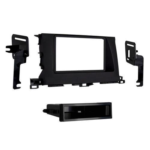 Metra Single DIN 99-8248B Dash Kit for Select 2014- Toyota Highlander Vehicles (Black)