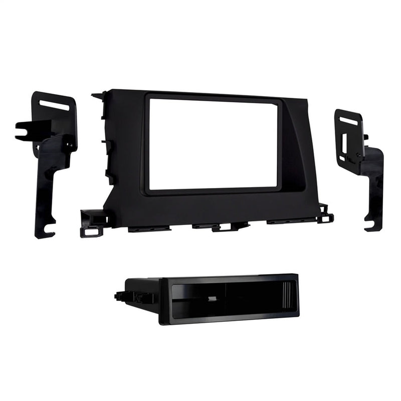 Metra Single DIN 99-8248B Dash Kit for Select 2014- Toyota Highlander Vehicles (Black)