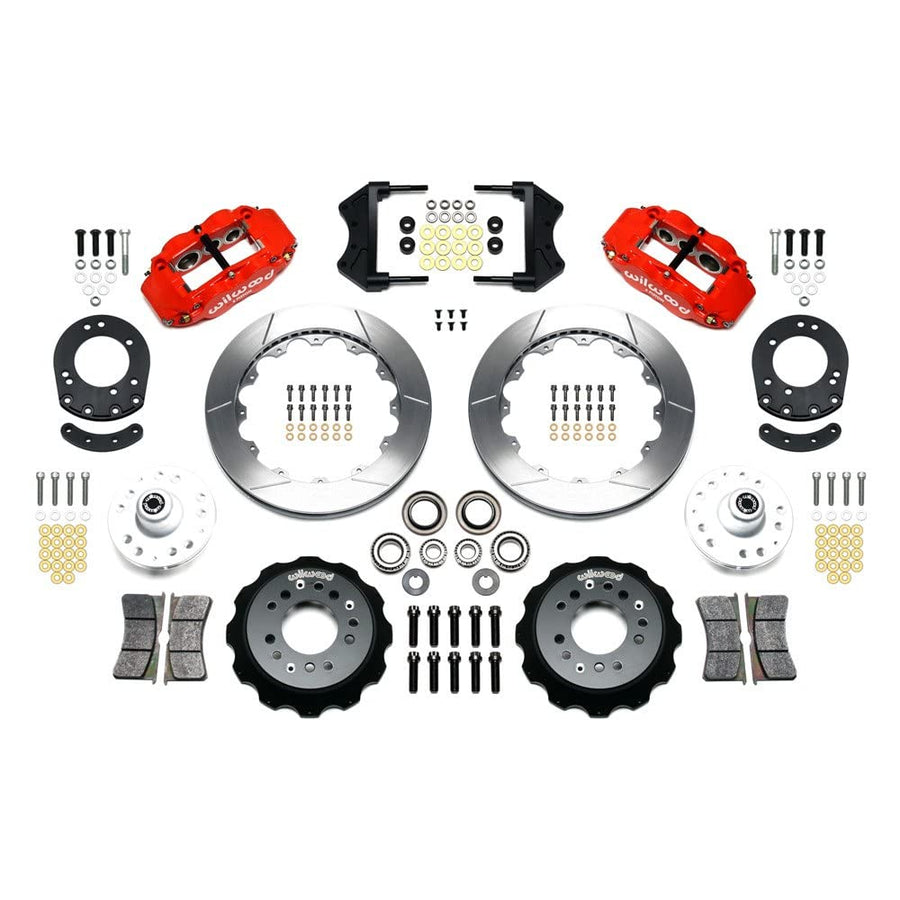 12.88" FNSL6R Hub Kit, Red Front