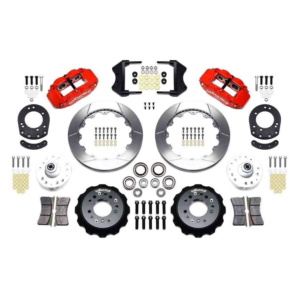 12.88" FNSL6R Hub Kit, Red Front