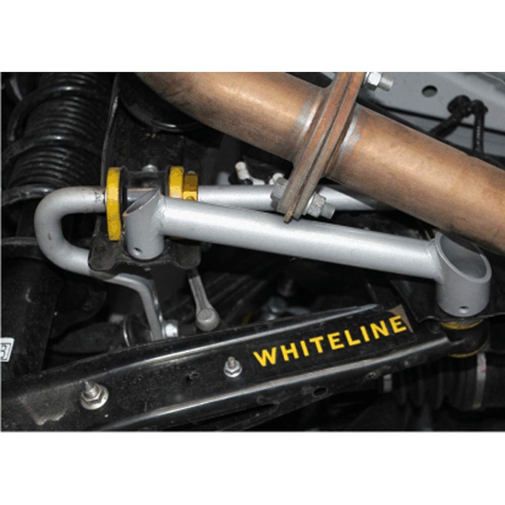 KBR22-24 Whiteline Rear Heavy Duty Sway Bar Mount Kit, Black