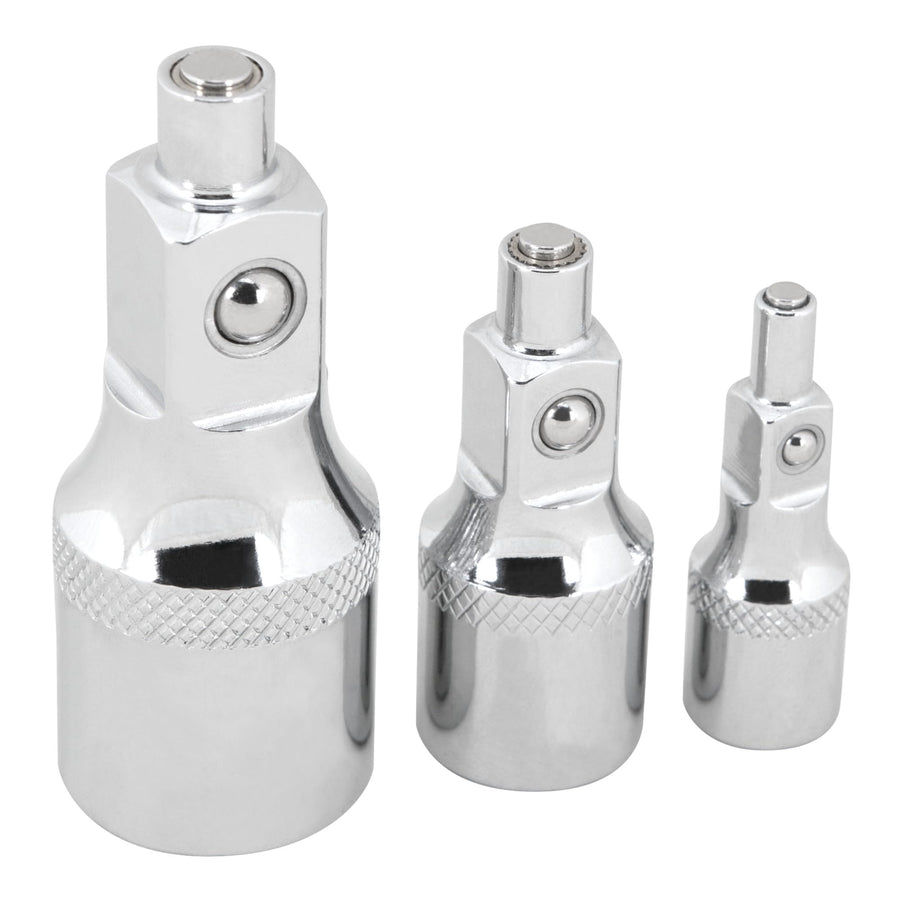 W30932 Performance Tool Magnetic Extension Set, 3 Piece, Silver