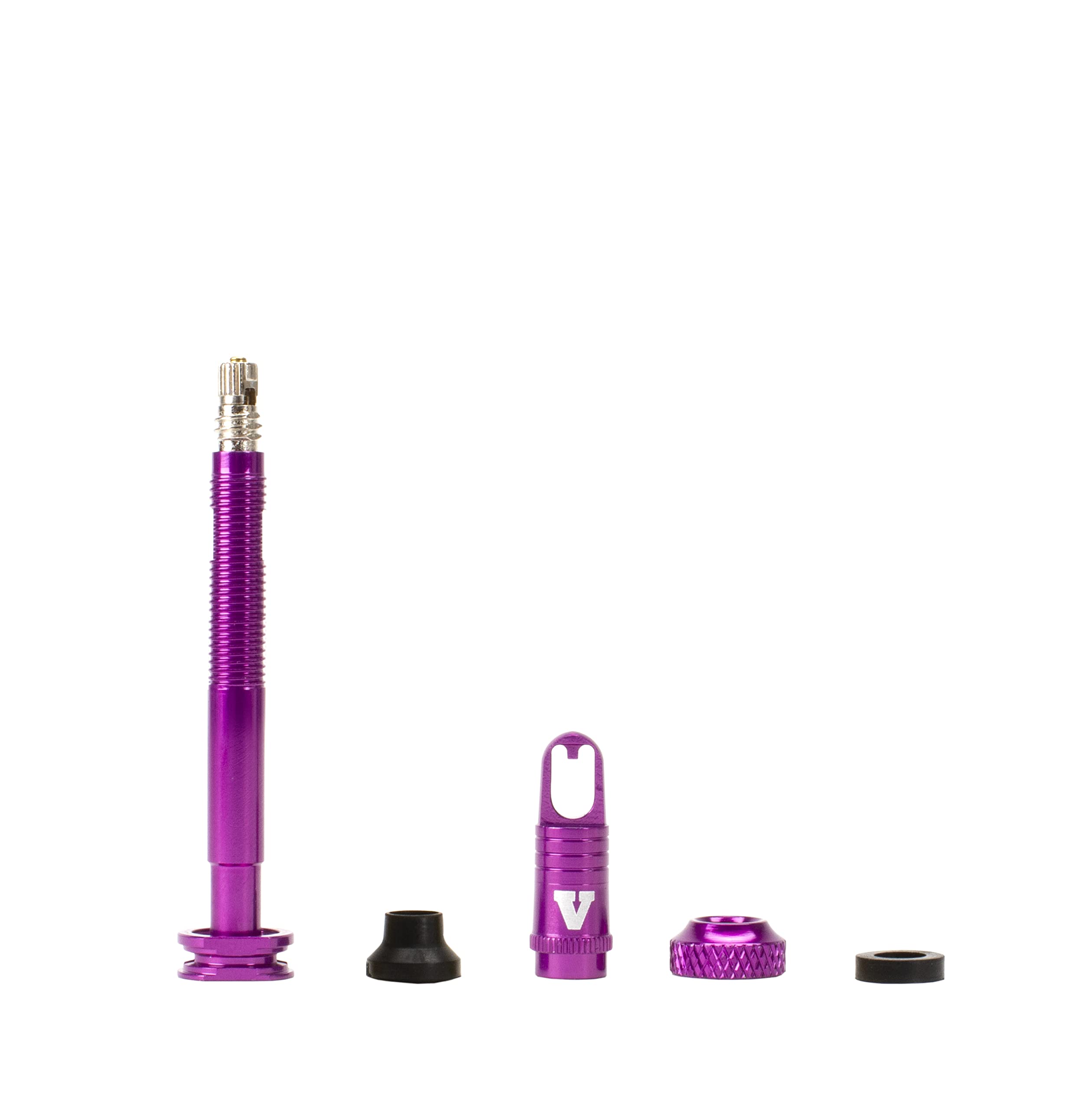 Purple TLC 60mm Tubeless Valve Stem