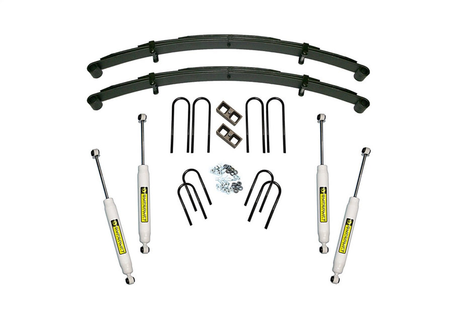 SUPERLIFT SUSPENSION RealTruck 4" Lift Kit for Chevrolet Suburban | Complete Lift Kit with Front & Rear Shadow Series Shocks | K448 | Fits 1973-1991 Chevrolet Suburban 2500 4WD