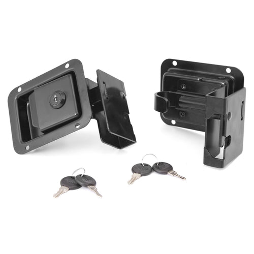 Door Latch Kit Rugged Ridge for Jeep Wrangler JK/JKU | Steel, Black | 11812.80 | Fits 2007-2018 Jeep Wrangler JK/JKU