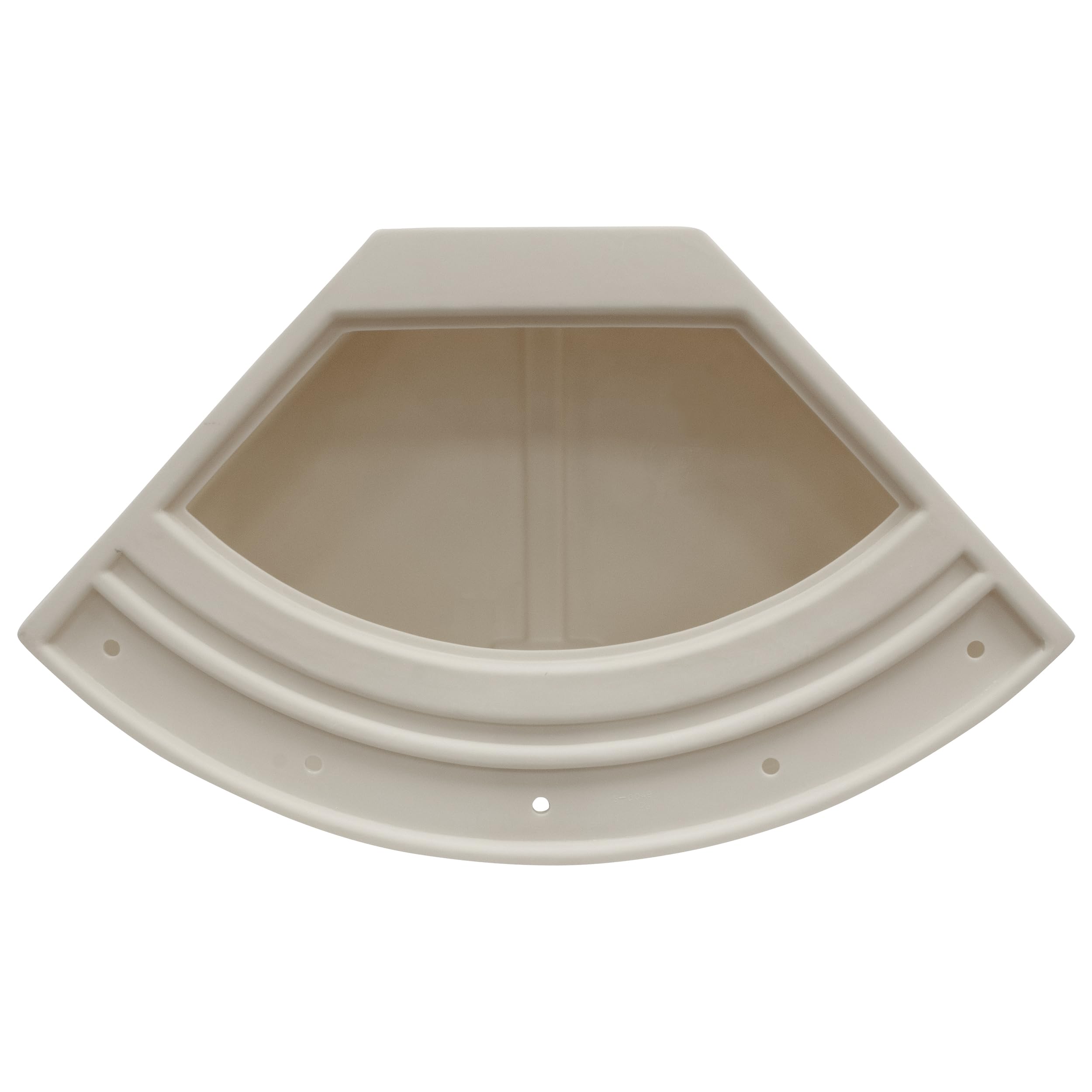 Wise Premier Series BM1146-1B-990 32-Inch Bow Radius Corner Pontoon Seat Base Only, Platinum