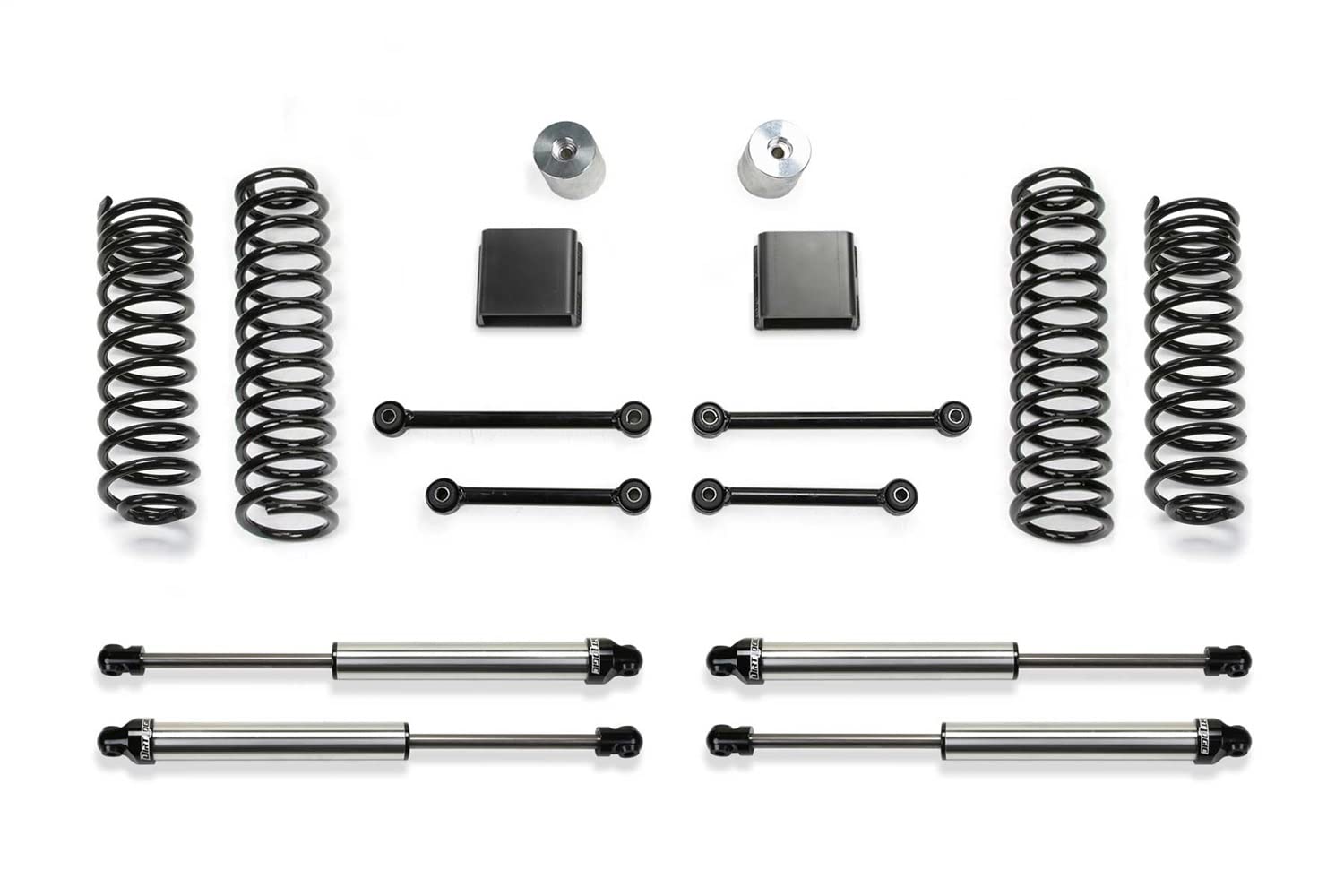 20-21 Jeep JT Fabtech 4WD Diesel 3in Sport II System w/DLSS SHKS (K4193DL)