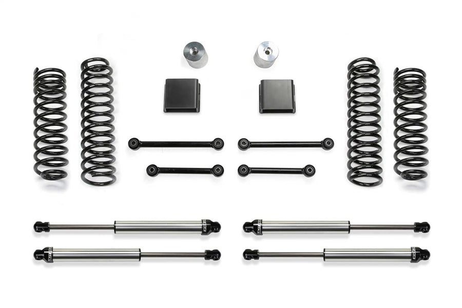 20-21 Jeep JT Fabtech 4WD Diesel 3in Sport II System w/DLSS SHKS (K4193DL)