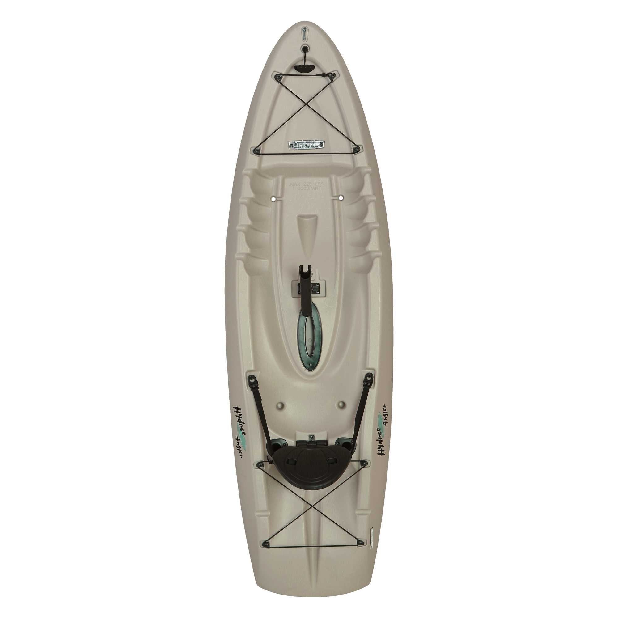 Hydros Lifetime Angler Kayak with Paddle, Sandstone, 101"