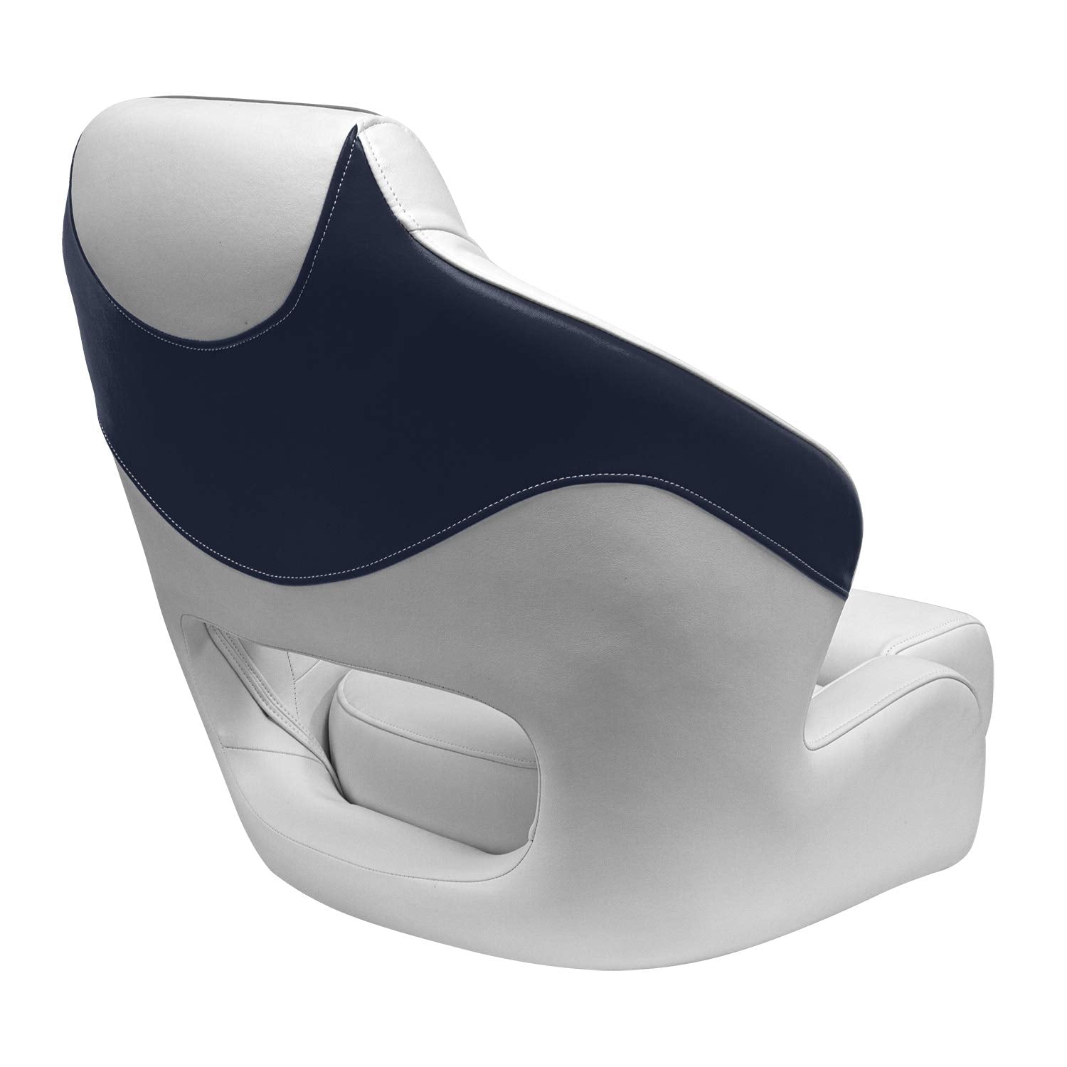 BAJA XL Wise 3338-1773 Bucket Seat with Flip Up Bolster, Brite White/Marble Grey/Midnight Navy