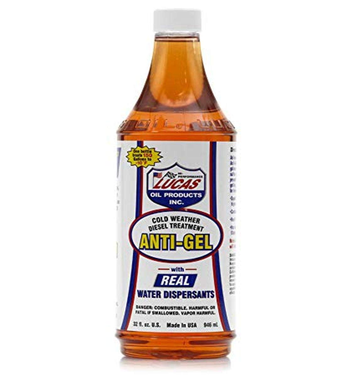 Anti-Gel Cold Weather Diesel Treatment Lucas Oil 10865 - 1 Quart