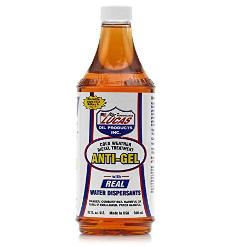 Anti-Gel Cold Weather Diesel Treatment Lucas Oil 10865 - 1 Quart