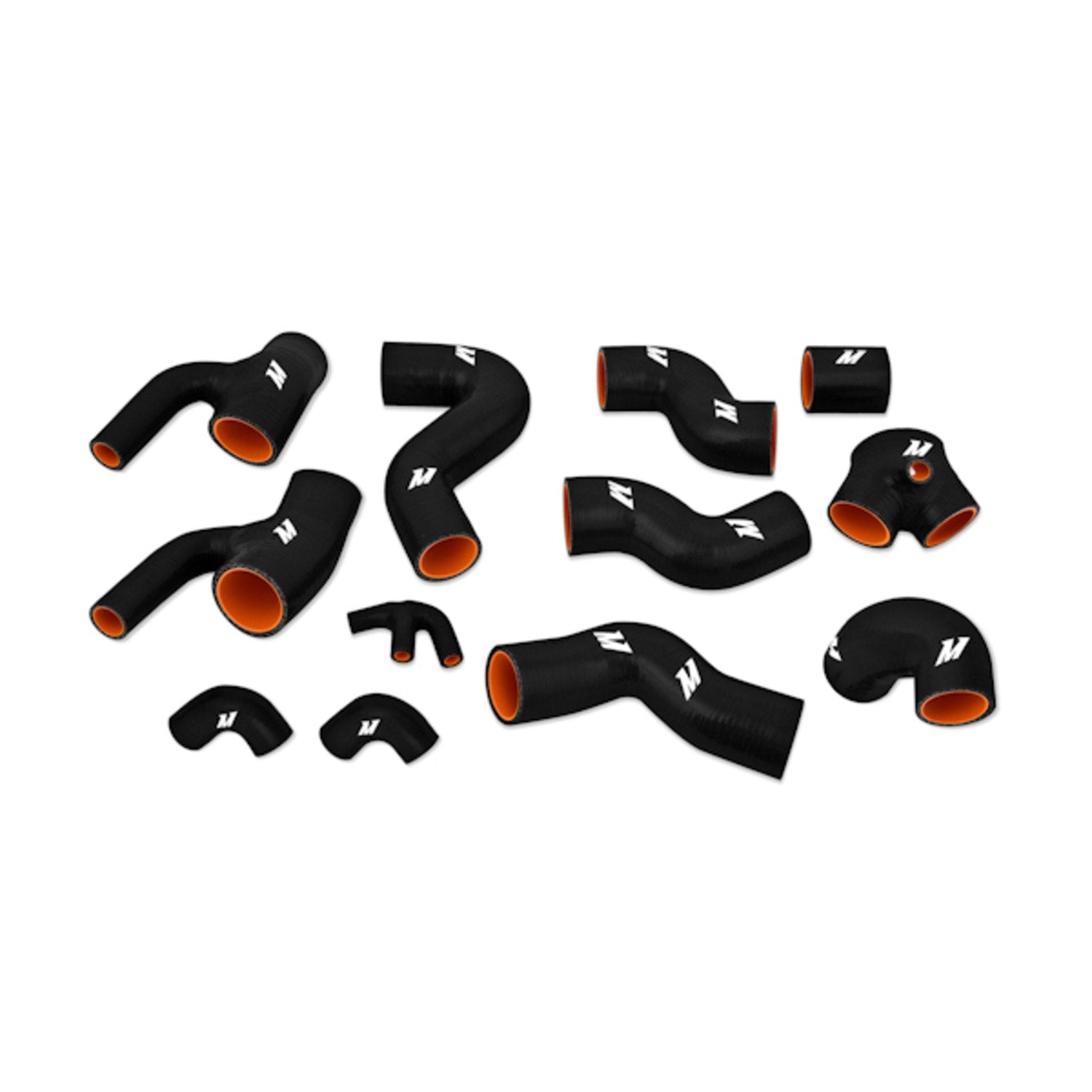 Mishimoto Silicone Turbo Hose Kit MMHOSE-S4-97TBK Fits Audi S4 1997-2002 Black