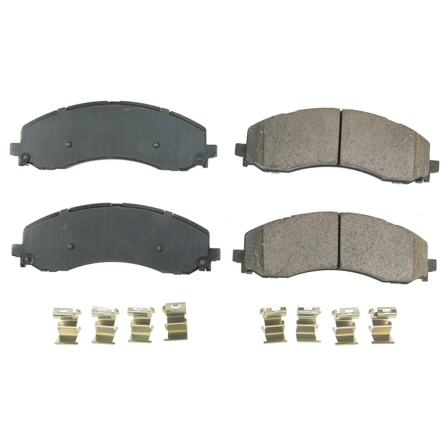 Front Brake Kit Power Stop For Ram 2500 2019-25 | Ram 3500 2019-25 - Ceramic Brake Pads With Installation Hardware, 17-2223