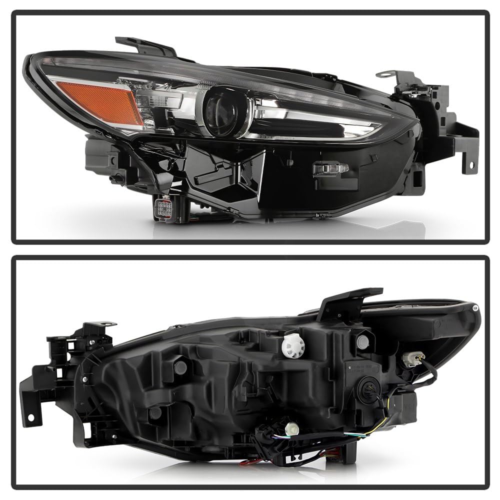 Mazda 6 18-21 Spyder (POE) Full LED Auto HL Leveling Non-Adaptive Projector Headlight - OE Right