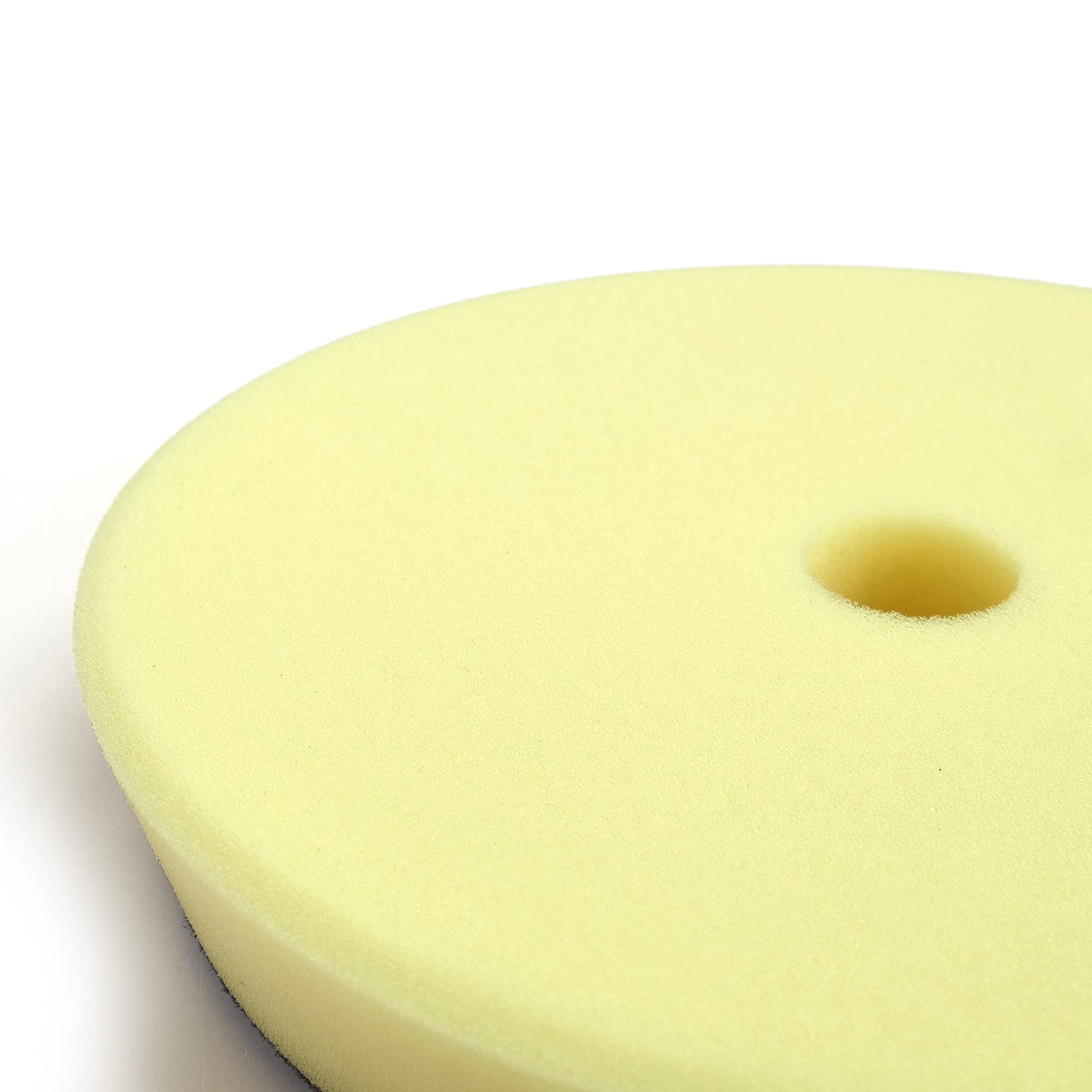 Maxshine 6.2" Yellow Universal High Pro Polishing Foam Pad – Compatible with DA & Rotary Polishers – Professional Pad for Cutting, Polishing & Finishing – Bendable, Washable & Reusable