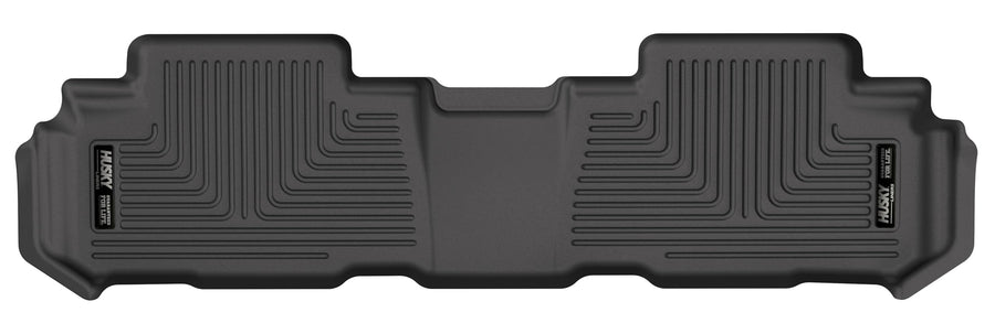 Weatherbeater Husky Liners Floor Mats | Fits 2019-2025 Subaru Ascent | 2nd Row, 1-pc Black - 12851