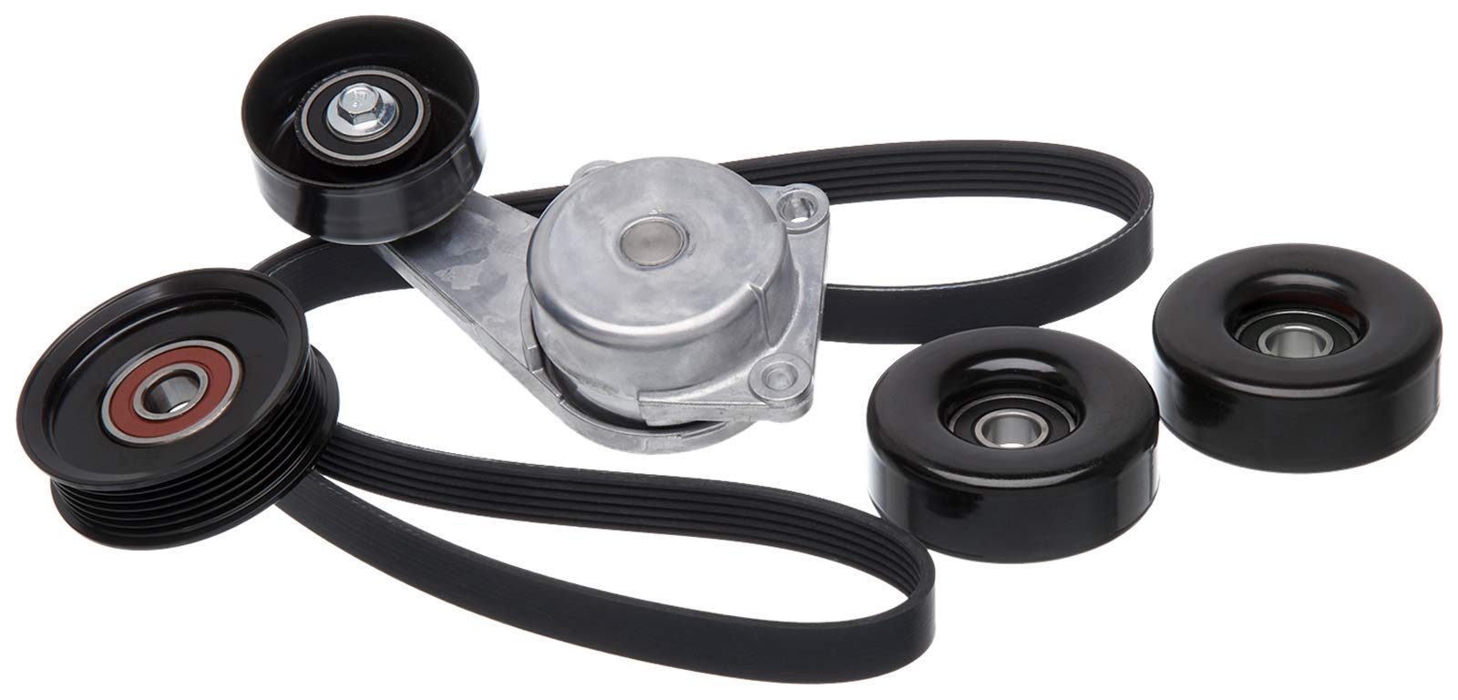 Complete Gates Serpentine Belt Drive Component Kit 90K-38274