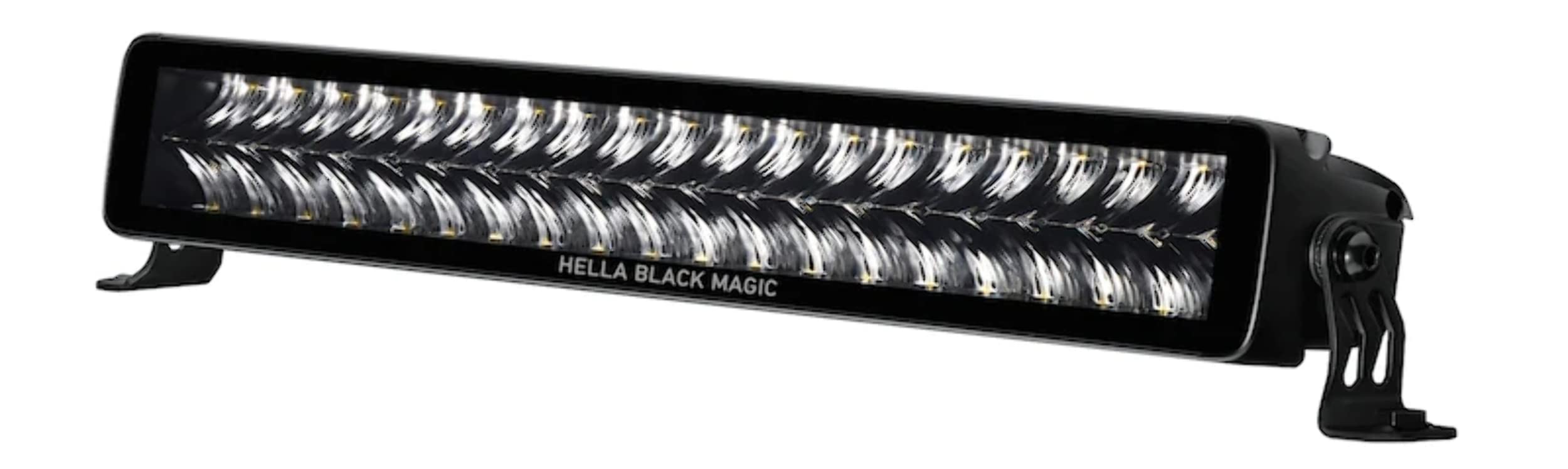 Black Magic Hella LED Series 21.5 Inch Double Lightbar - LED Spotlight- Performance High Beam Off-Road Light for Pickup Trucks, ATV, SUV, 4x4, Jeep, Tractors / 358176401