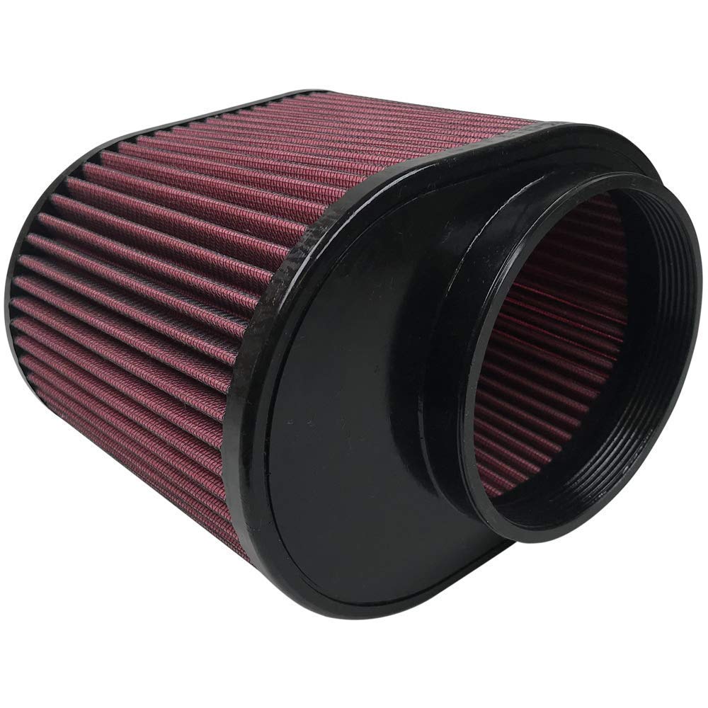 High Performance S&B Filters KF-1008 Replacement Filter (Oiled Cleanable, 8-ply Cotton)