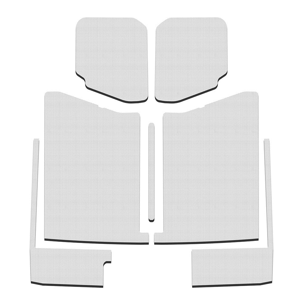 Boom Mat Design Engineering 50185 White Sound Deadening Kit Compatible with Jeep Gladiator JT (2020-up)