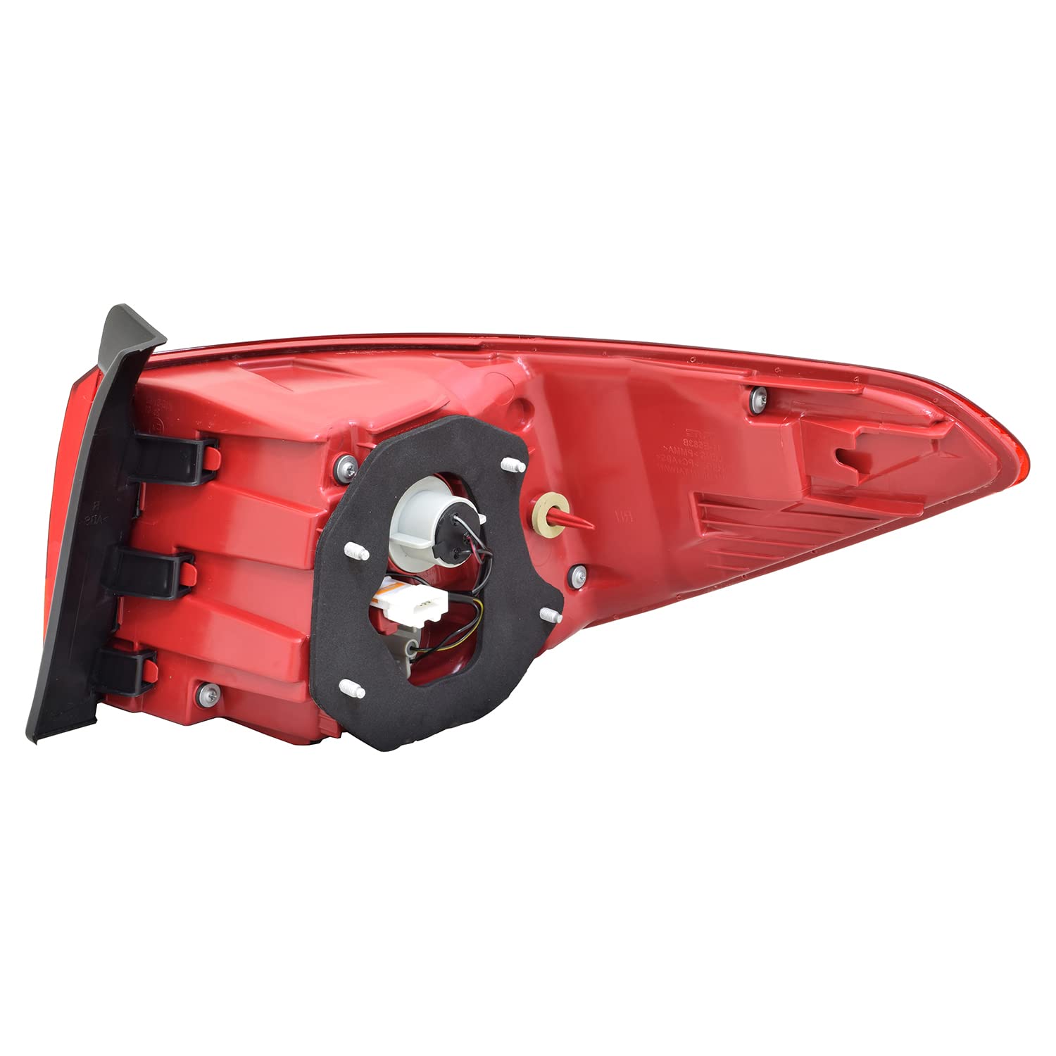 Left TYC Tail Light Assembly Compatible with 2018-2020 Kia RIO