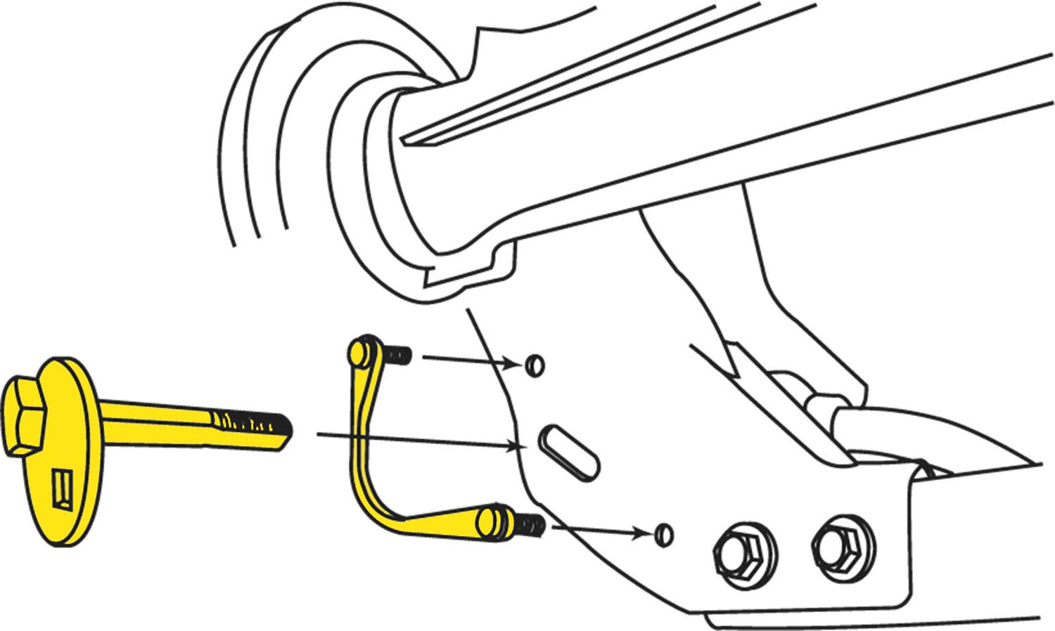 Alignment Caster / Camber Kit MOOG K80069 for Ford Expedition