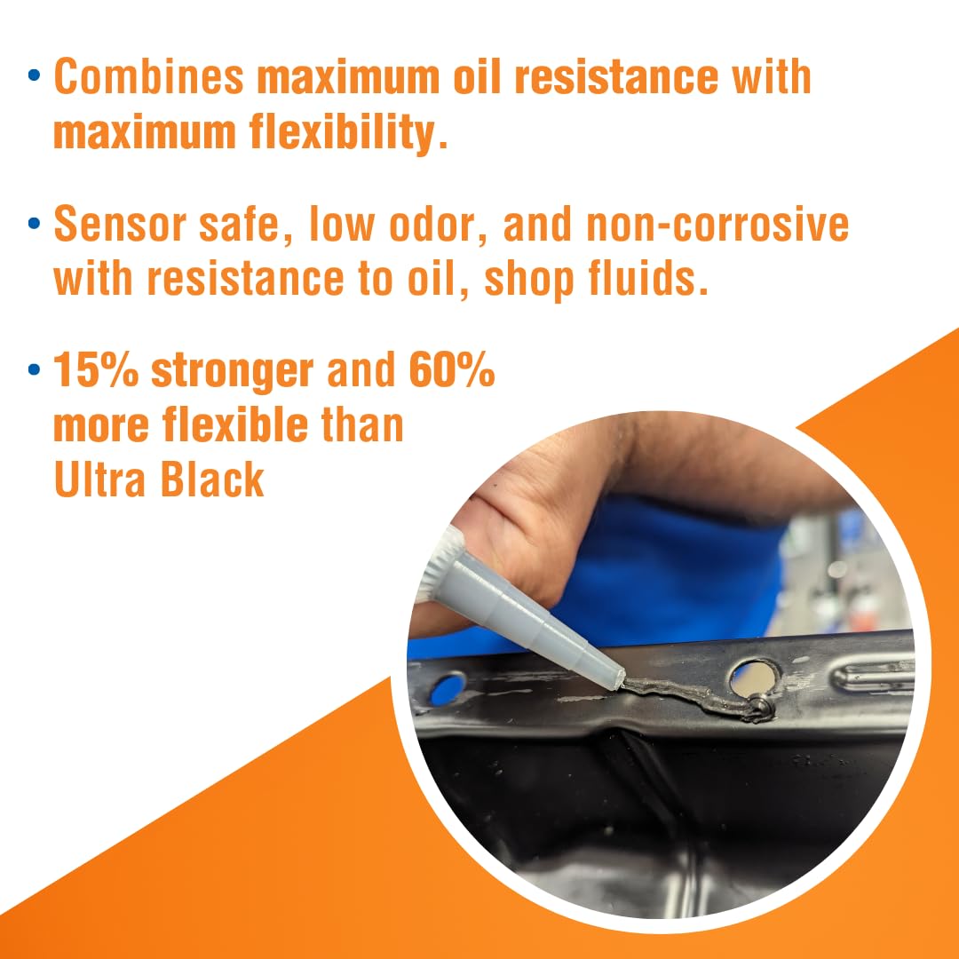 Optimum Black Permatex Gasket Maker, 3 oz
