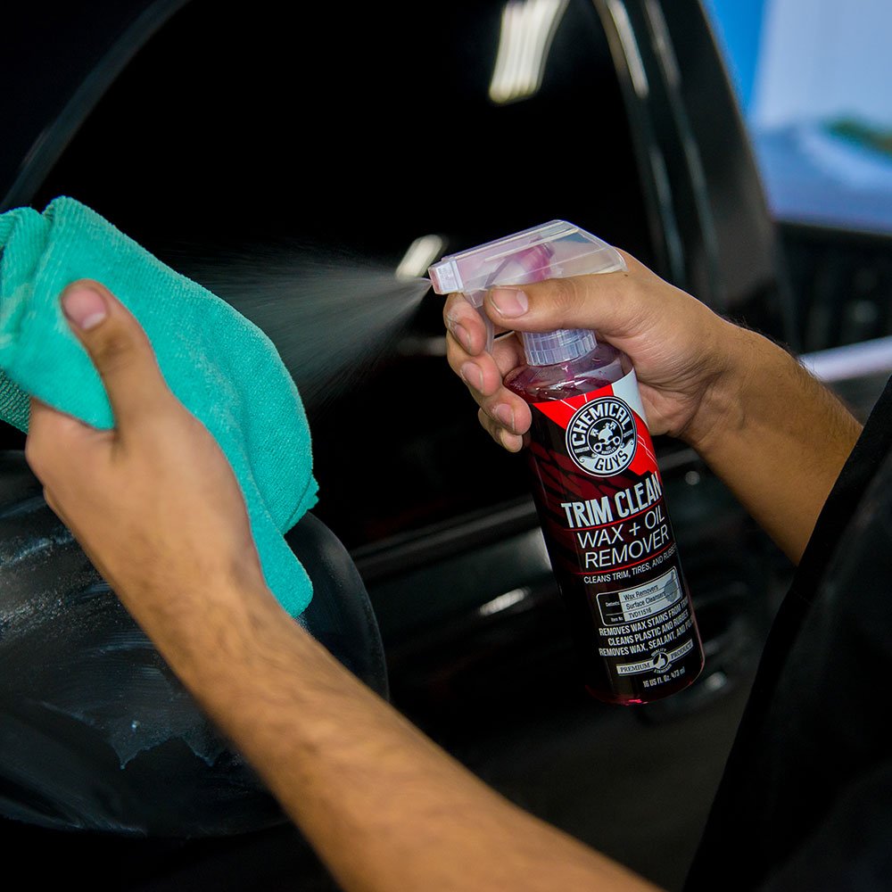 Chemical Guys Trim Clean Wax and Oil Remover TVD11516 (Works on Trim, Tires, and Rubber) Safe for Cars, Trucks, SUVs, Motorcycles, RVs & More, 16 fl oz