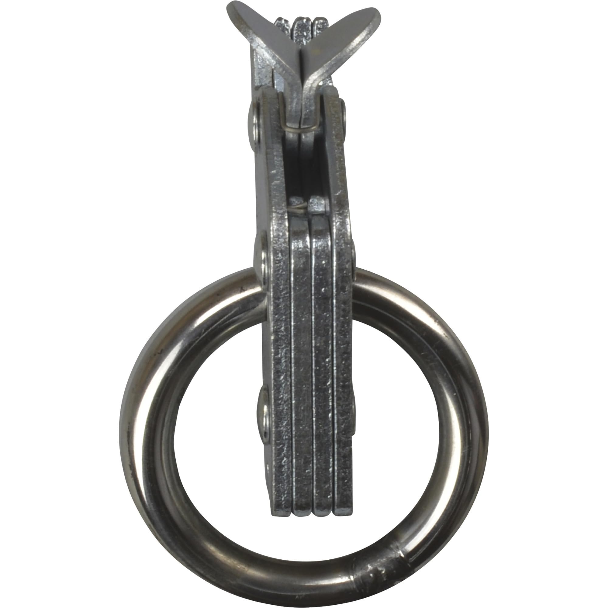 X-Track/E-Track Fitting Rope Ring - Zinc Plated, 6,000 lbs 1 Pk