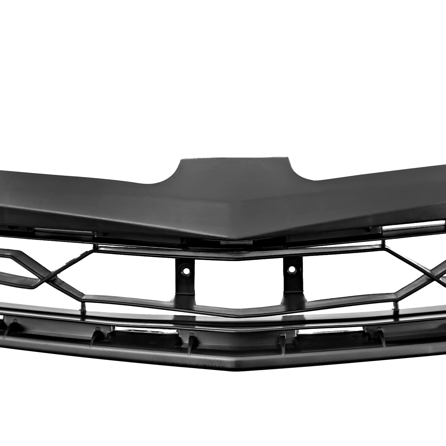 Front Upper Grille Spec-D Tuning Compatible with 2016-2021 Chevy Camaro