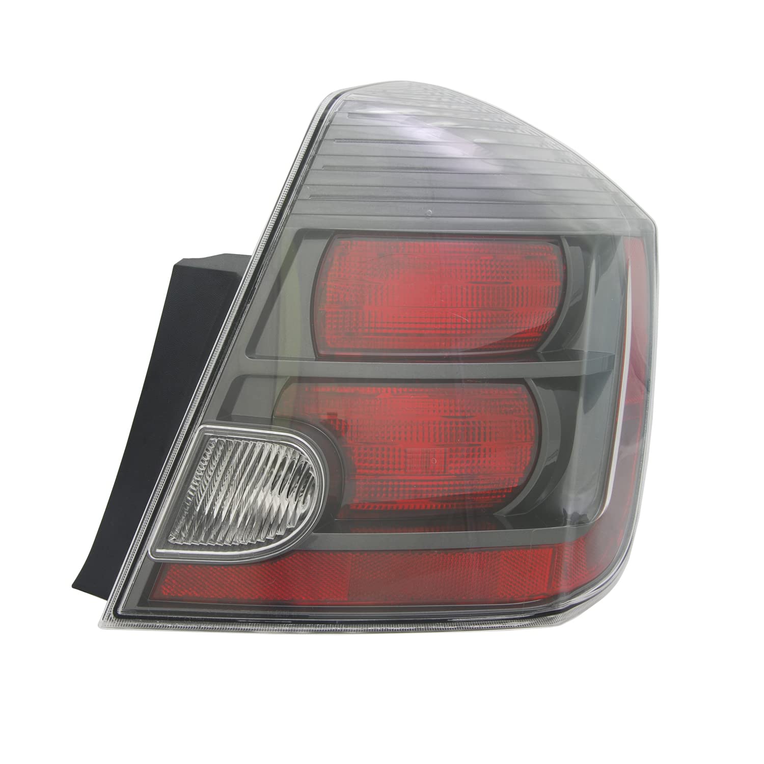 Right TYC Tail Light Assembly Compatible with 2010-2012 Nissan Sentra