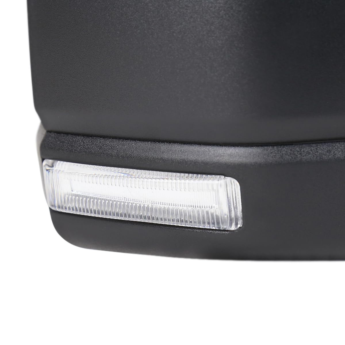 Power Spec-D Tuning Heated+LED Signal Black Right Passenger Side Mirror Compatible with 2015-2020 Ford F150